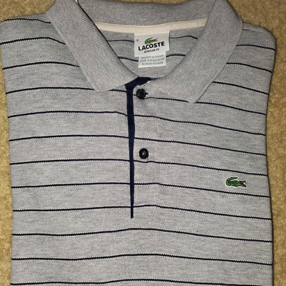 Poll lacoste original shirt mens